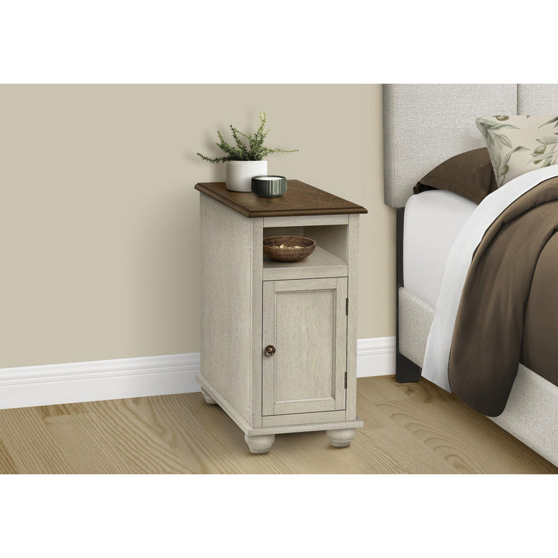  Monarch I 3965 24"H - Antique White/Espresso Veneer IMAGE 2