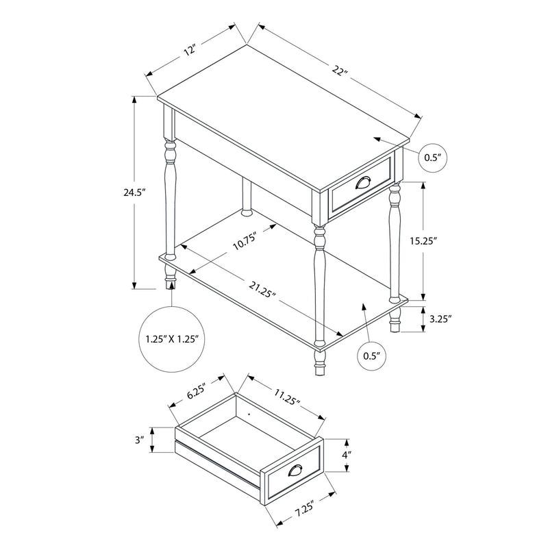  Monarch I 3969 24"H - Cherry Veneer IMAGE 4