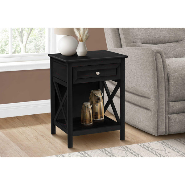  Monarch I 3986 25"H - Black Veneer IMAGE 1