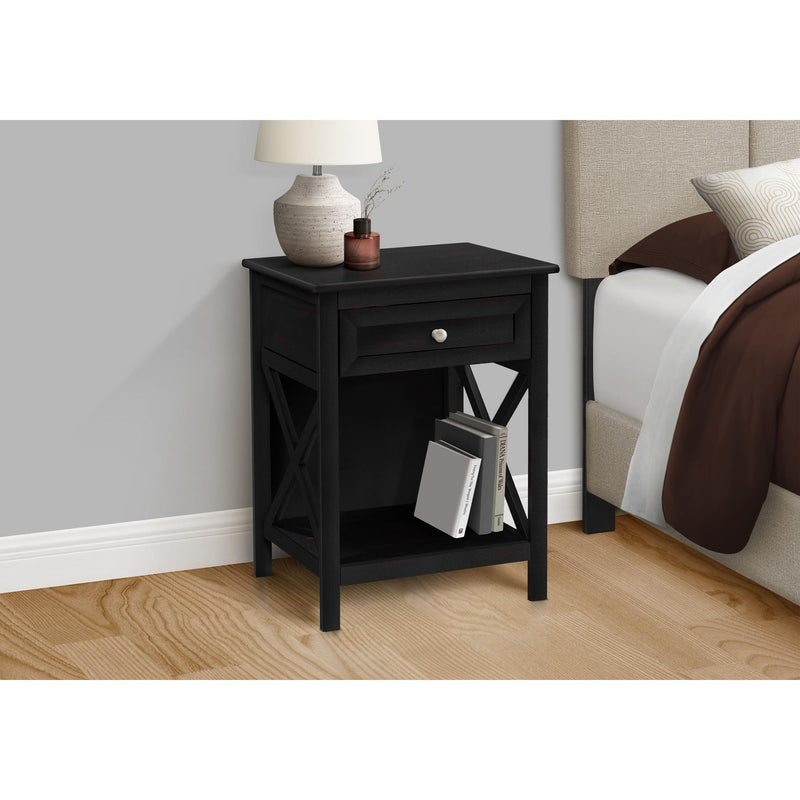  Monarch I 3986 25"H - Black Veneer IMAGE 2
