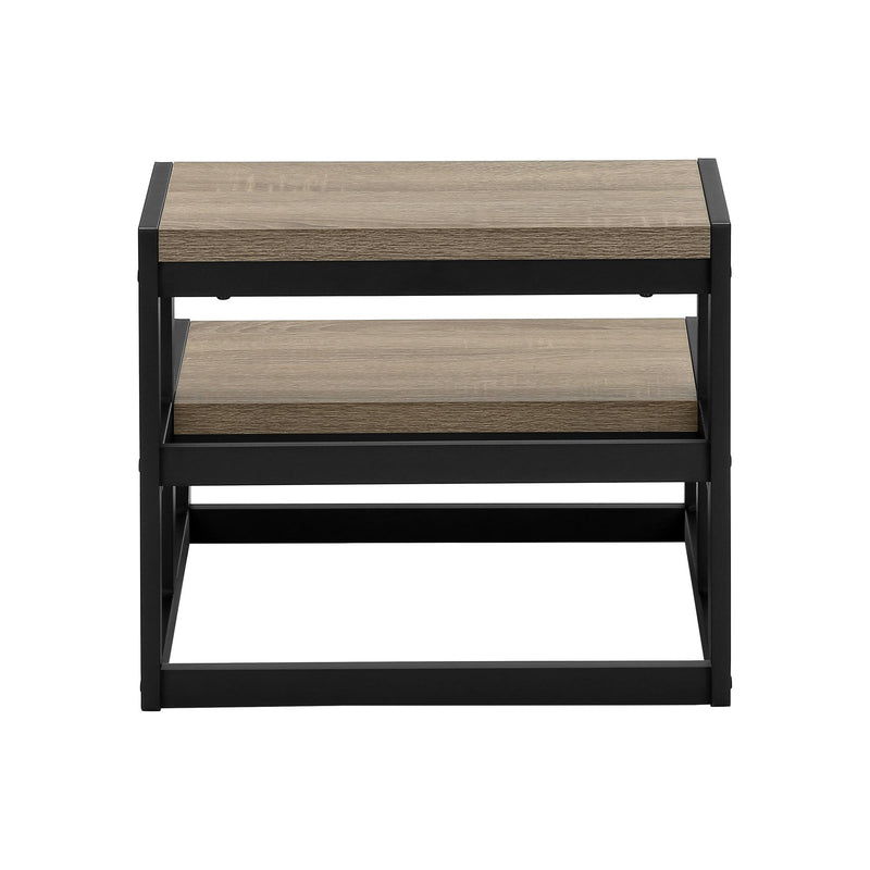  Monarch I 4000 2 Step Stool - Dark Taupe/Black Metal IMAGE 6