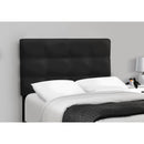  Monarch I 5924T Twin Bed - Black Velvet IMAGE 2
