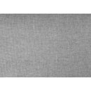  Monarch I 6040Q Queen Bed - Grey Linen with Chrome Metal Legs IMAGE 5