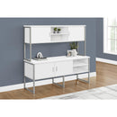 Monarch I 7727 72"L Office Credenza - White/Silver IMAGE 2