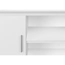  Monarch I 7728 72"L Office Hutch - White/Silver IMAGE 7