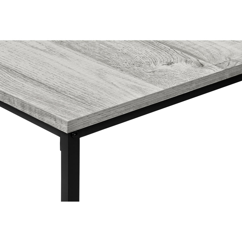  Monarch I 7896P 3Pcs Occasional Table Set - Grey/Black Metal IMAGE 9