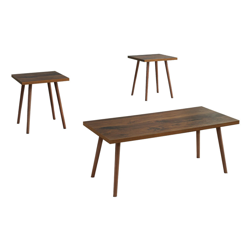  Monarch I 7899P 3Pcs Occasional Table Set - Dark Walnut IMAGE 2