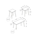  Monarch I 7899P 3Pcs Occasional Table Set - Dark Walnut IMAGE 3
