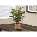  Monarch I 9503 24"H - Indoor Palm/8" Woven Basket IMAGE 1