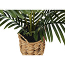 Monarch I 9503 24"H - Indoor Palm/8" Woven Basket IMAGE 3