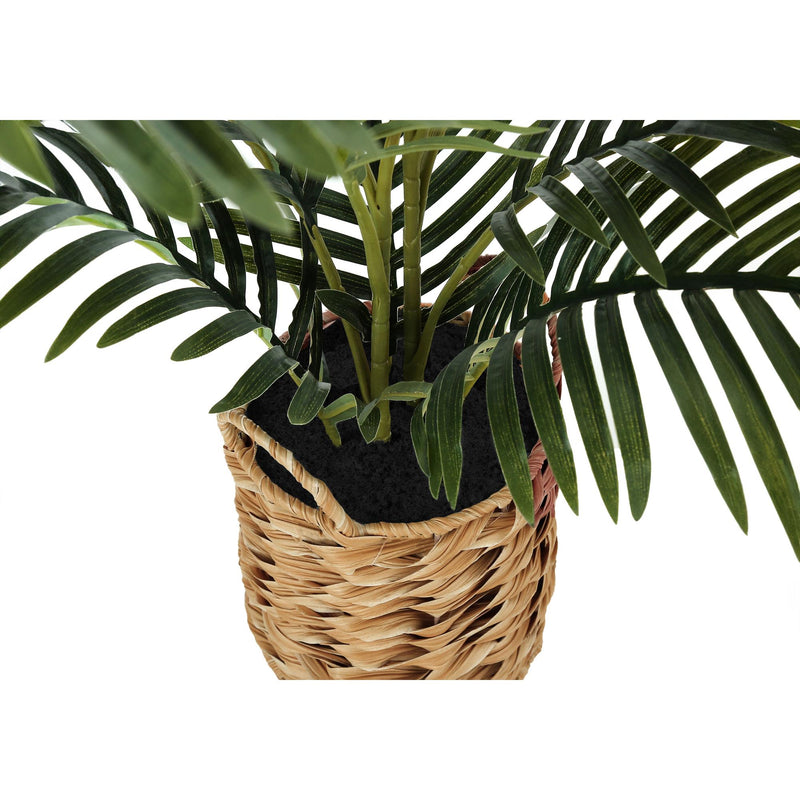  Monarch I 9503 24"H - Indoor Palm/8" Woven Basket IMAGE 3