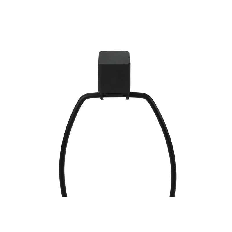  Monarch I 9638 25"H Table Lamp - Black Metal/Beige Shade/Usb IMAGE 6