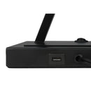  Monarch I 9638 25"H Table Lamp - Black Metal/Beige Shade/Usb IMAGE 7