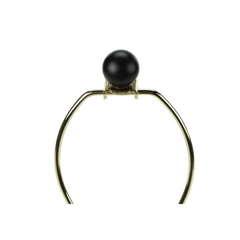  Monarch I 9643 24"H Table Lamp - Black/Ivory/Usb IMAGE 6