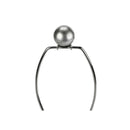  Monarch I 9654 24"H Table Lamp - Grey Resin/Ivory Shade IMAGE 6