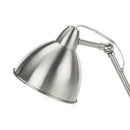  Monarch I 9659 17"H Table Lamp - Nickel Metal/Nickel Shade/Usb IMAGE 4