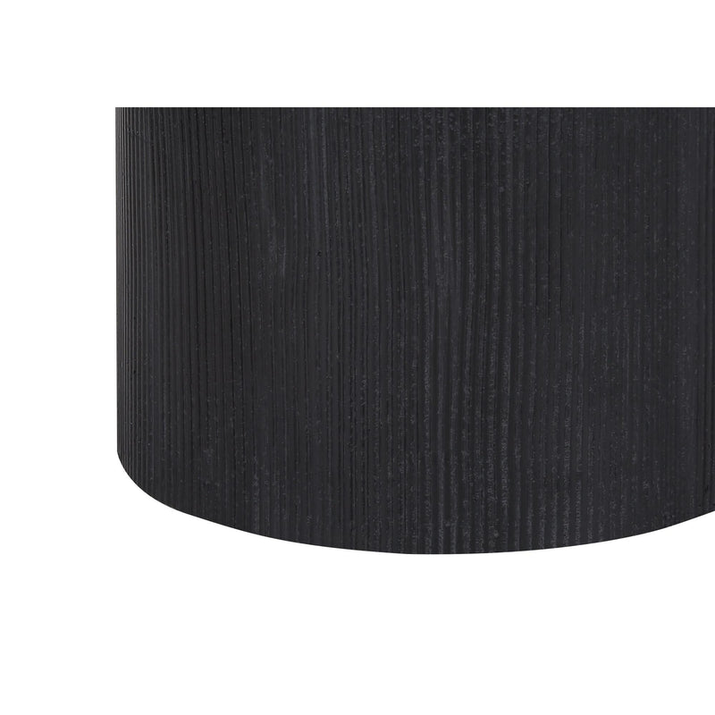  Monarch I 9710 24"H Table Lamp - Black Concrete/Ivory Shade IMAGE 4
