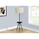  Monarch I 9745 63"H Tripod Floor Lamp - Black Metal/Usb IMAGE 1