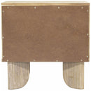 LH Imports Haru 2-Drawer Nightstand HAR002 IMAGE 5