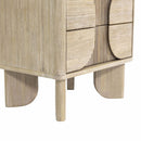LH Imports Haru 2-Drawer Nightstand HAR002 IMAGE 9