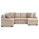 Benchcraft LadyMae 59404S3 4 pc Sectional with Chaise IMAGE 2