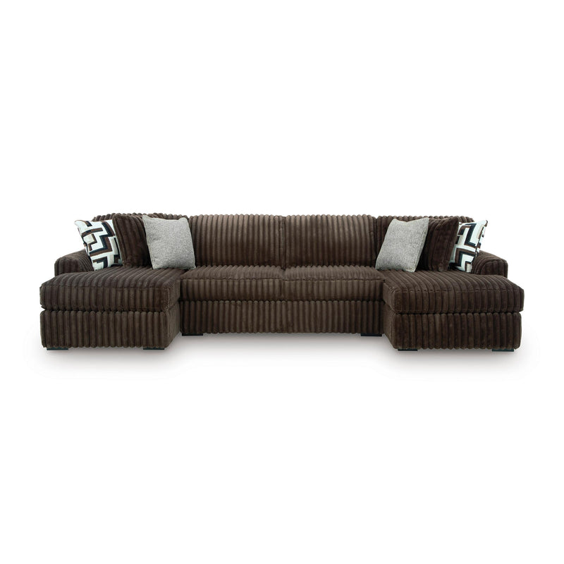 Signature Design by Ashley Midnight-Madness 98104S5 3 pc Sectional with Chaise IMAGE 1