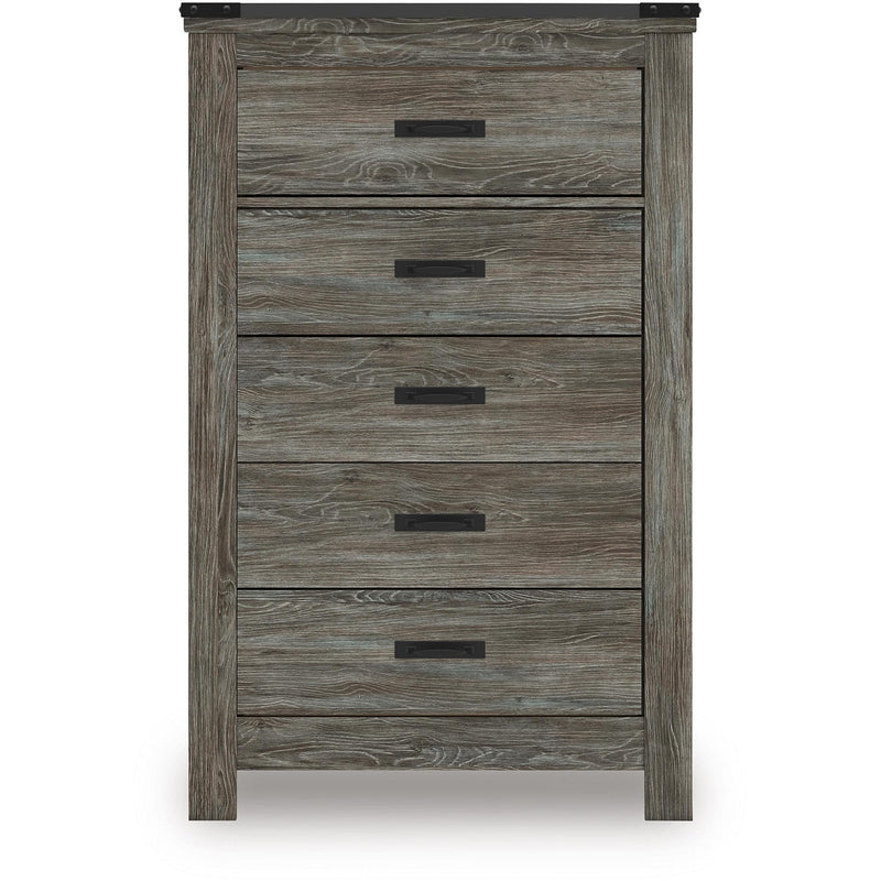  Signature Design by Ashley Frandern B4480-46 Five Drawer Chest IMAGE 3