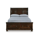 Millennium Porter B697B43 Queen Sleigh Storage Bed IMAGE 2