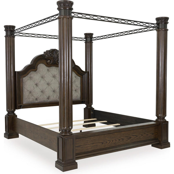  Signature Design by Ashley Maylee B947B8 Queen Canopy Bed IMAGE 1