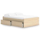  Signature Design by Ashley Onita EB9632B8 Full Platform Bed with 1 Side Storage IMAGE 2