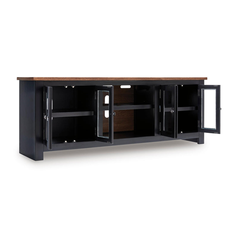 Signature Design by Ashley Wildenauer W664-68 XL TV Stand with Fireplace Option IMAGE 2