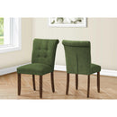  Monarch I 1219 Set of 2 Dining Chairs - Green IMAGE 3