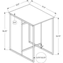  Monarch I 1241 Counter Height Dining Table - Grey/White IMAGE 4