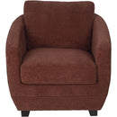  LH Imports Baltimo Stationary Fabric Accent Chair FTH014-G-CHAIR IMAGE 2