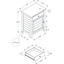 Monarch I 3949 Accent Table - Antique Blue IMAGE 11