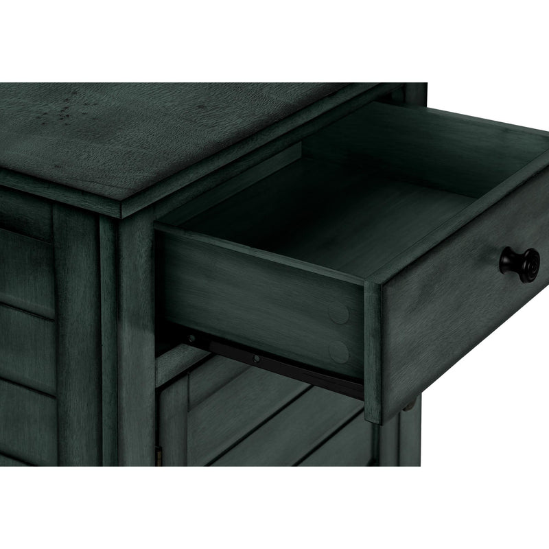  Monarch I 3949 Accent Table - Antique Blue IMAGE 7
