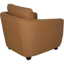  LH Imports Baltimo Stationary Fabric Accent Chair FTH014-D-CHAIR IMAGE 4