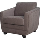  LH Imports Baltimo Stationary Fabric Accent Chair FTH014-F-CHAIR IMAGE 1