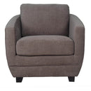  LH Imports Baltimo Stationary Fabric Accent Chair FTH014-F-CHAIR IMAGE 2