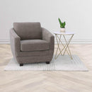  LH Imports Baltimo Stationary Fabric Accent Chair FTH014-F-CHAIR IMAGE 6