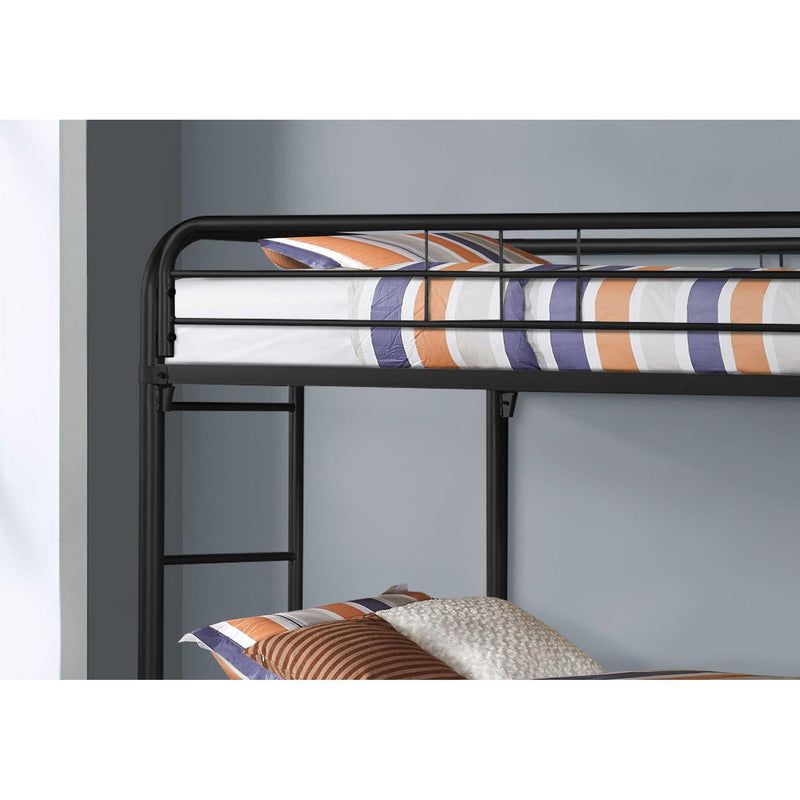  Monarch I 2230K Bunk Bed Twin/Twin - Black IMAGE 2