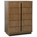 Coaster Furniture Terrace 224905 5-Drawer Chest of Drawers - Ash Brown IMAGE 1