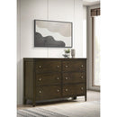 Coaster Furniture Wilkes 224423 6-Drawer Dresser Cabinet - Dark Cocoa IMAGE 9