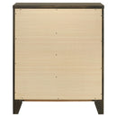  Coaster Furniture Wilkes 224425 4-Drawer Chest of Drawers - Dark Cocoa IMAGE 6