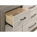  Coaster Furniture Fenwick 224983M 9-Drawer Dresser with Mirror - Grey Oak IMAGE 11