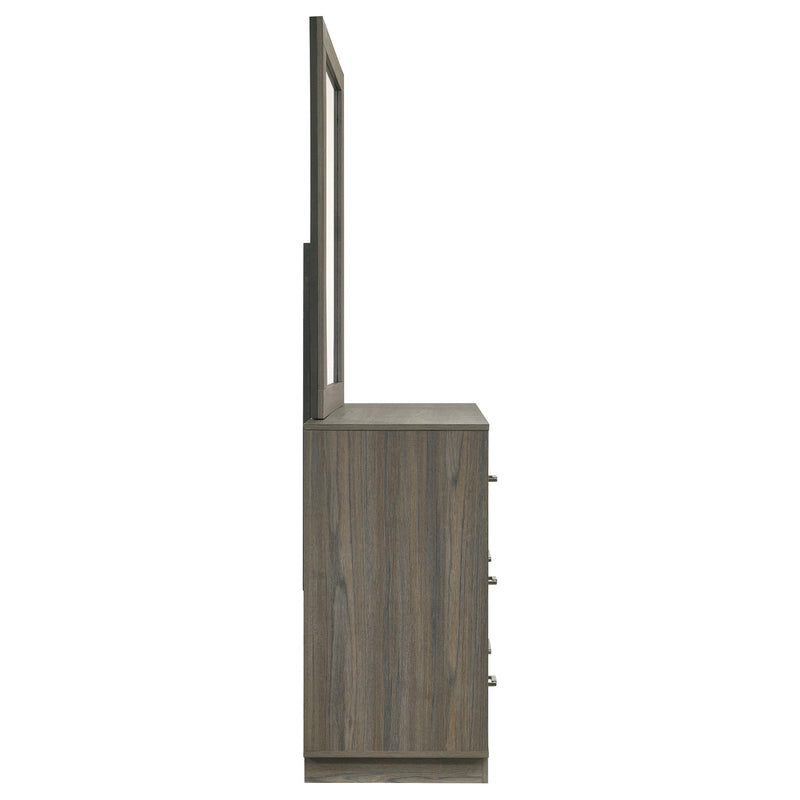 Coaster Furniture Fenwick 224983M 9-Drawer Dresser with Mirror - Grey Oak IMAGE 8