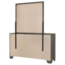  Coaster Furniture Wright 223343M 6-Drawer Dresser and Mirror - Brown Oak IMAGE 7