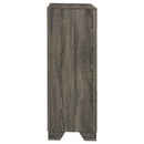  Coaster Furniture Wright 223345 4-Drawer Chest of Drawers - Brown Oak IMAGE 4