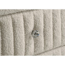 Coaster Furniture Sonya 360112 2-Drawer Upholstered Nightstand Bedside Table - Ivory IMAGE 11