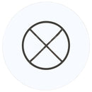  Coaster Furniture Aviano 108291BG Round 48-inch Glass Top Metal Dining Table - Gunmetal IMAGE 8